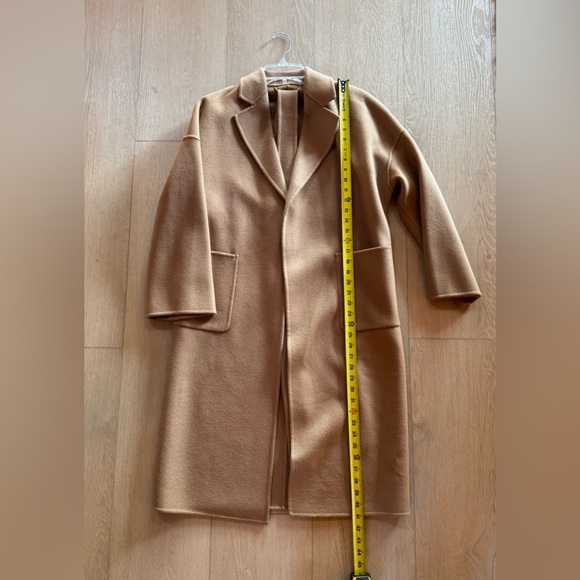 The Curated Women’s Tan Cashmere and Wool Blend Coat - Picture 4 of 9